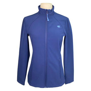 Front of Smartpak Piper Jacket in Blue - Women's XS
