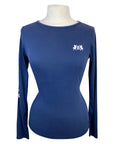 B Vertigo 'Daniele' Long Sleeve Tee  in Navy - Women's 6 (Small)