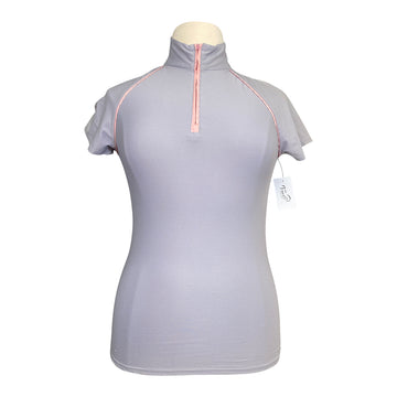 Hannah Childs 'Haven' Shirt in Gray/Pink
