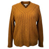 EQL by Kerrits Cable Knit Sweater in Dijon