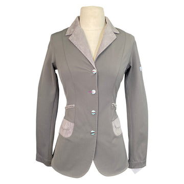 Front of Animo Competition Jacket in Grey - Women's IT 40 (US 4)