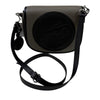 Tucker Tweed 'Camden' Hunter Jumper Cross Body Bag in Elephant/Black
