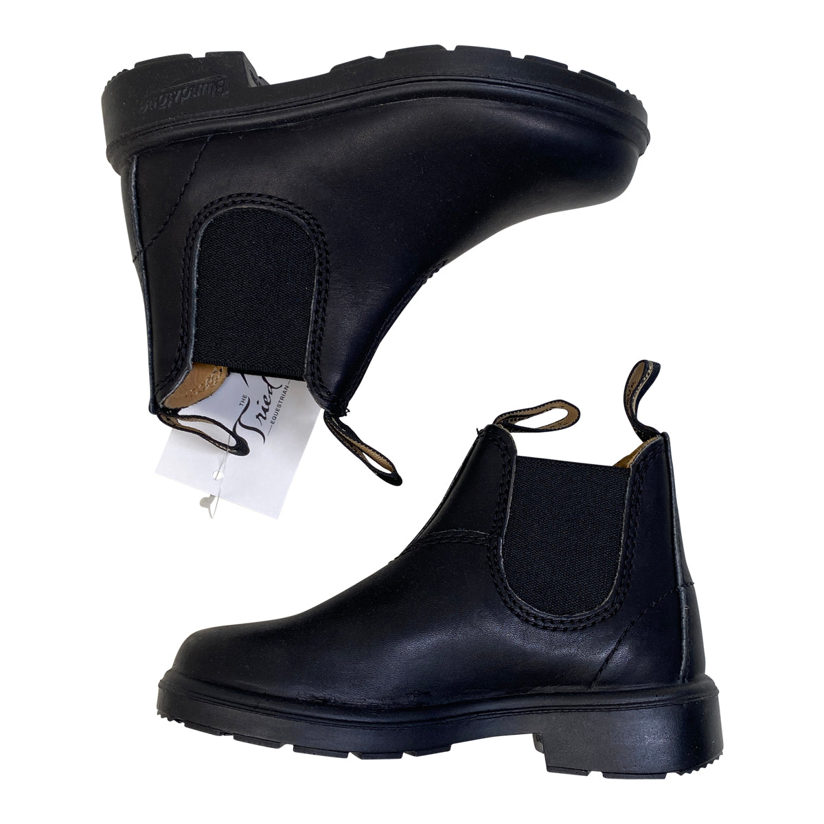 Blundstone Kids 'Chelsea' Elastic Side Boots in Black