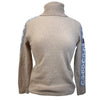 Vestrum Turtleneck Sweater in Sand/Grey