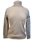 Vestrum Turtleneck Sweater in Sand/Grey