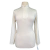 Front of SanSoleil Sun Shirt in Eggshell - Women's XL