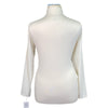Back of SanSoleil Sun Shirt in Eggshell - Women's XL