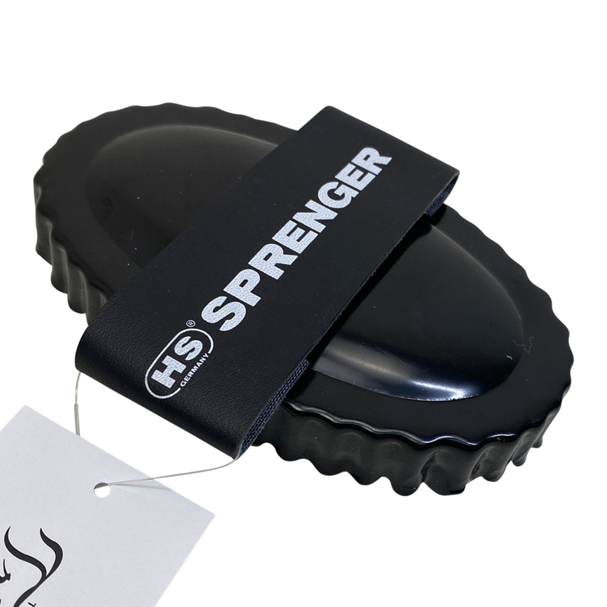 Herm Sprenger Metal Curry Comb in Black