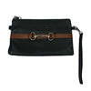 Tucker Tweed 'The Wellington' Clutch in Hunter/Chestnut