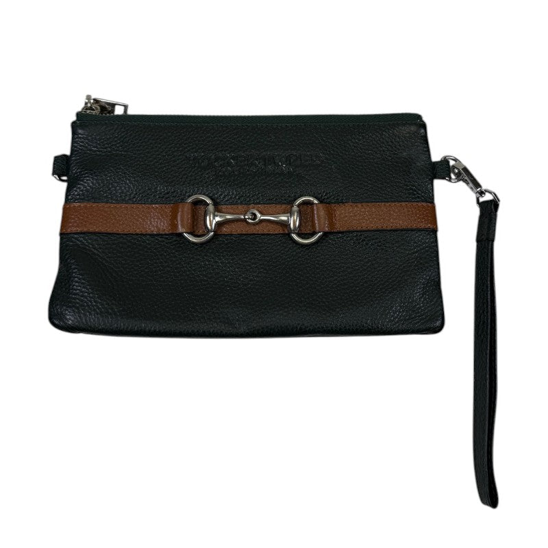 Tucker Tweed 'The Wellington' Clutch in Hunter/Chestnut
