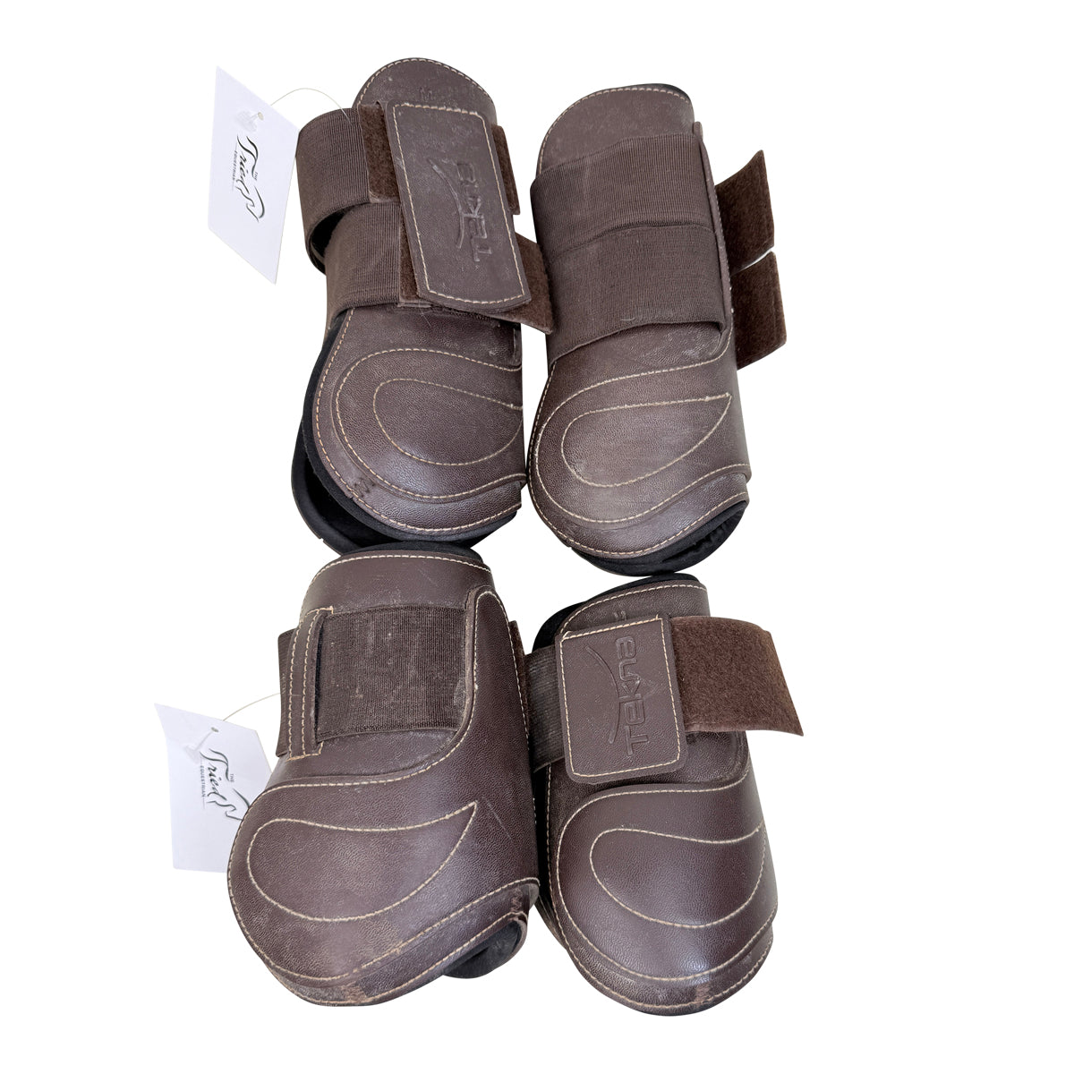 Tekna Fancy Stitched Jump Boots Set in Brown