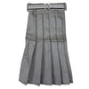 Dara James Designs Stock Tie in Grey/Black/White 