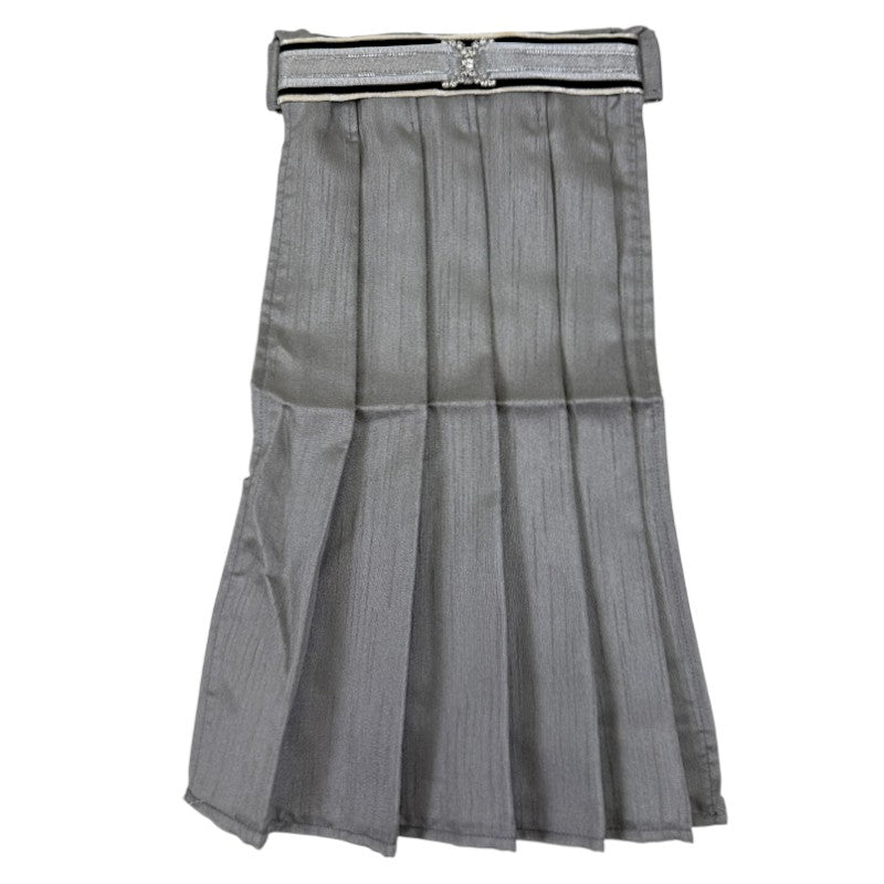 Dara James Designs Stock Tie in Grey/Black/White 