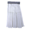 Dara James Designs Stock Tie in White/Grey/Black - One Size