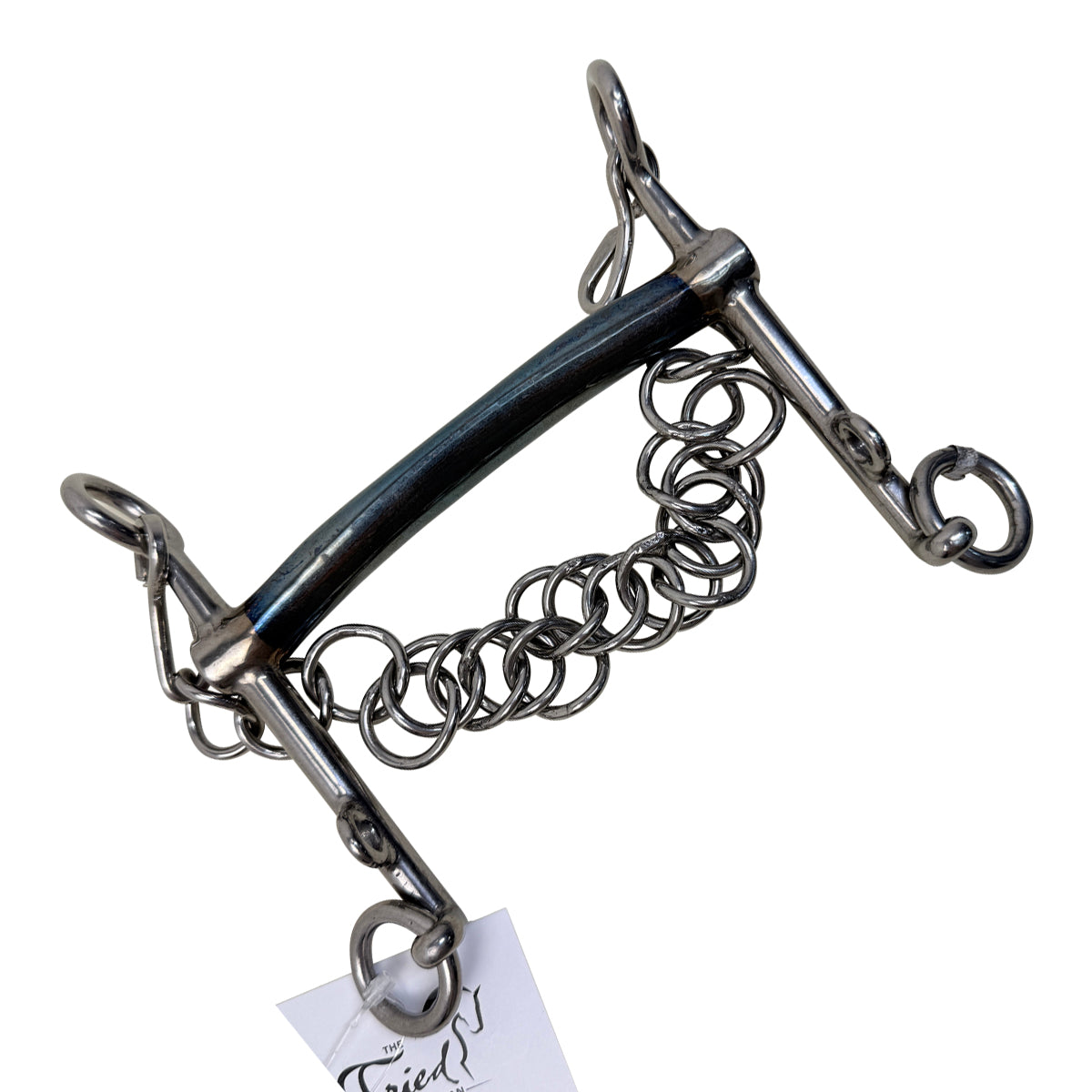 Trust Sweet Iron Baby Weymouth Arched Pelham Bit in Sweet Iron