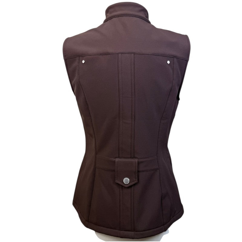 Arista Softshell Vest in Brown - Women's Large