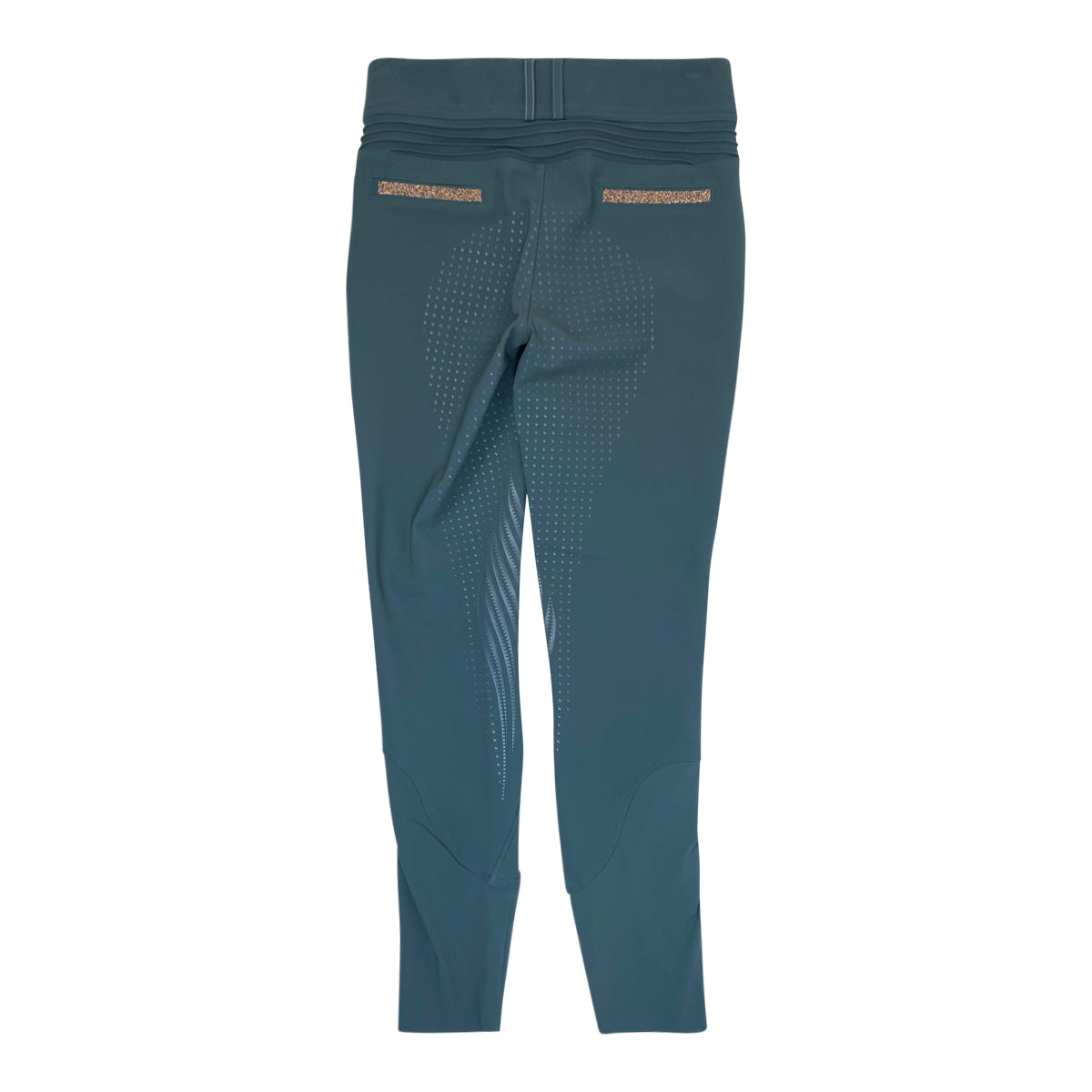 Samshield 'Diane' Full Seat Breeches in Lake Blue/Rose Gold