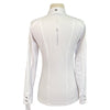 Aztec Diamond Show Shirt in White