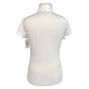 Ariat Pro Series Short Sleeve Shirt in White - Children's XL