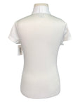 Ariat Pro Series Short Sleeve Shirt in White - Children's XL