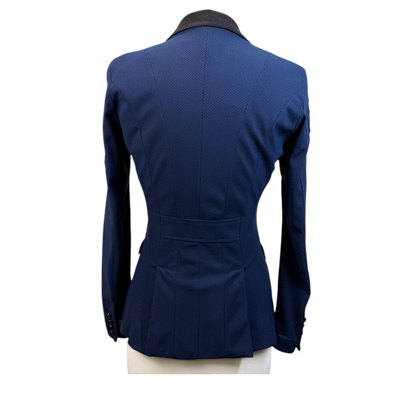 Cavalleria Toscana GP Perforated Competition Jacket in Navy