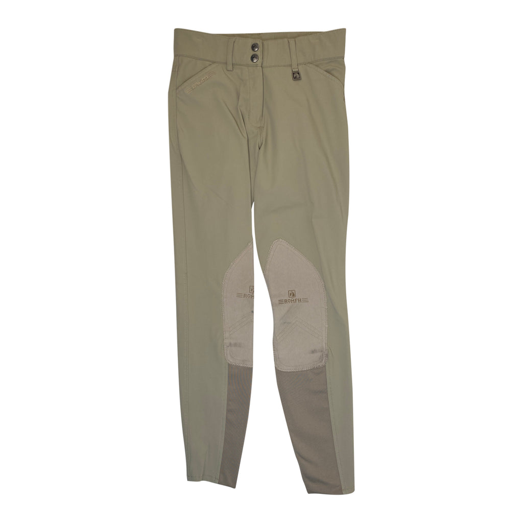 Romfh 'Sarafina' Knee Patch Breeches in Tan - Women's 26R