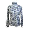 Callidae 'The Turtleneck' Long Sleeve Shirt in Watercolor Print