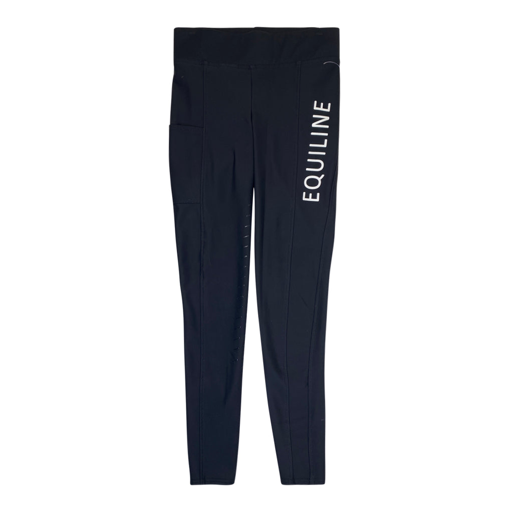 Equiline 'Chunf' Full Seat Leggings in Black