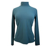 Callidae 'The Turtleneck' Long Sleeve Shirt in Hunter Green