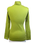 Calllidae 'Featherweight' Turtleneck in Lime
