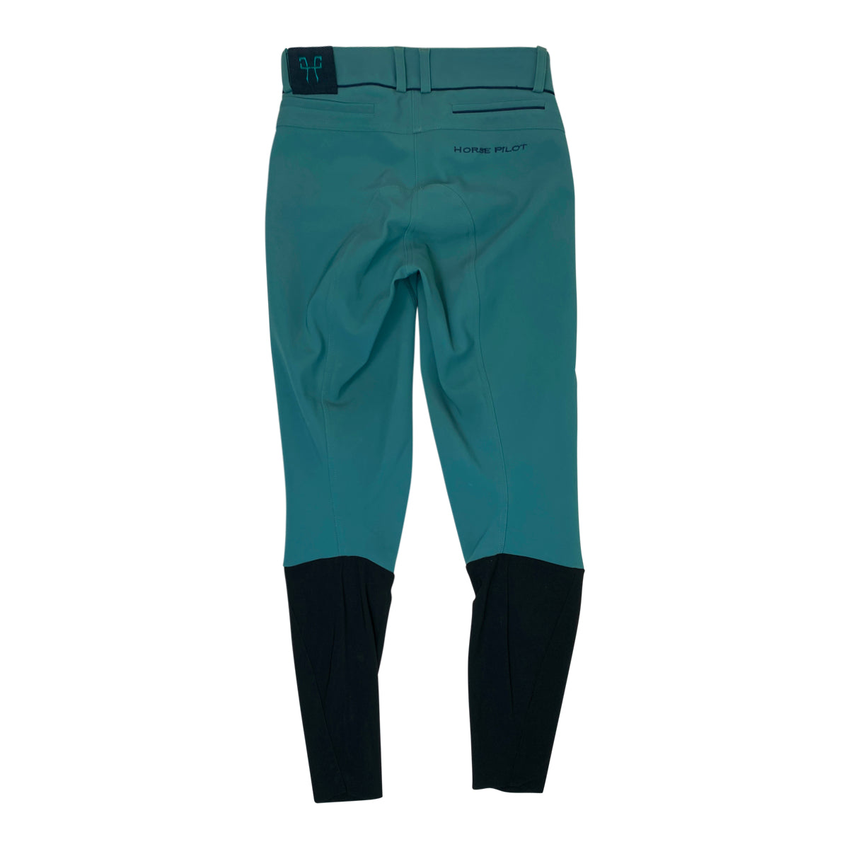 Horse Pilot 'X-Balance' Breeches in Teal 