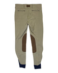 Dover Saddlery 'Wellesley' Breeches in Tan/Navy Trim