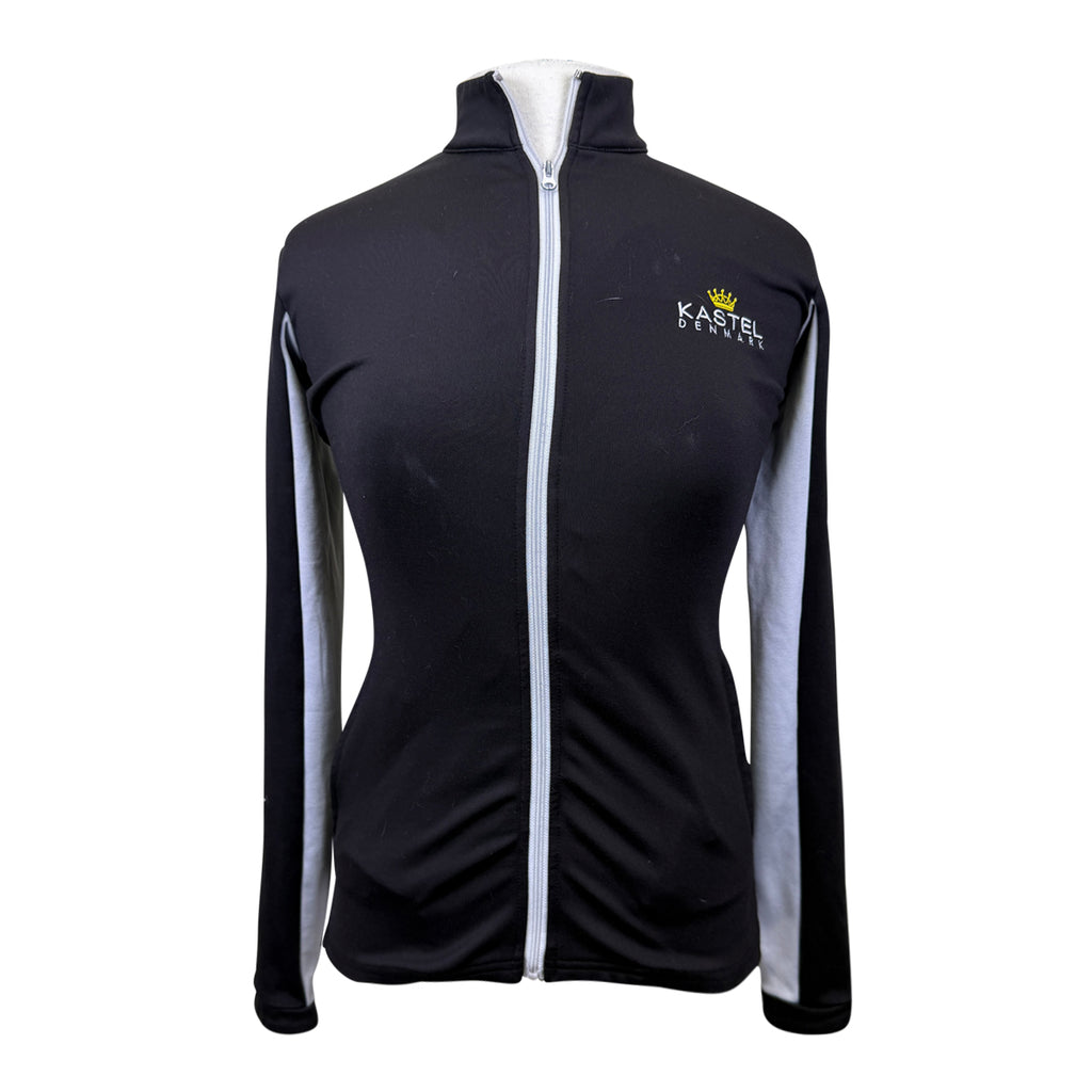 Kastel Denmark Fitted Fleece-Lined Jacket in Black/Grey - Women's XS