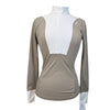 AA Vilamora Long Sleeve Show Shirt in Sand
