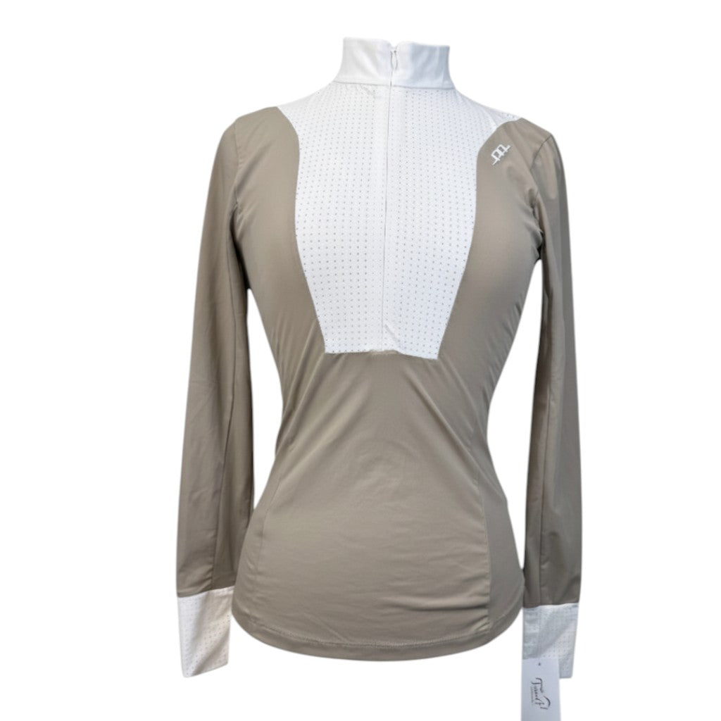 AA Vilamora Long Sleeve Show Shirt in Sand