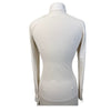 Cavalleria Toscana L/S Hunter Show Shirt w/Pleated Bib in Off White