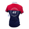 H&amp;M 'Longines' Schooling Polo Shirt in Navy/Red