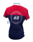 H&amp;M 'Longines' Schooling Polo Shirt in Navy/Red