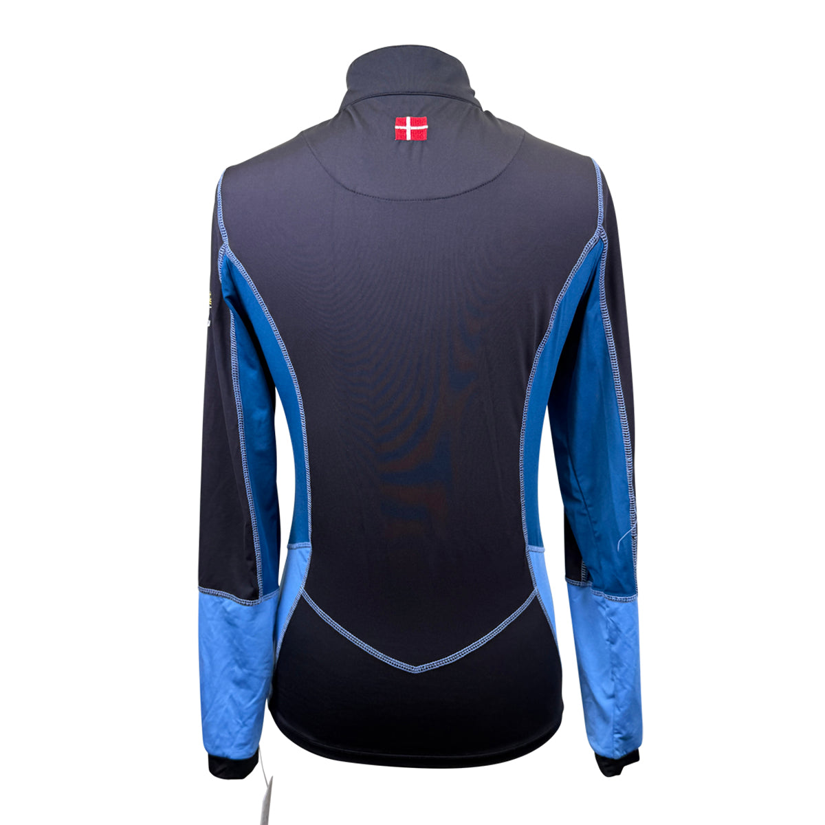 Kastel Signature Long Sleeve Shirt in Black &amp; Blues