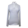 Cavalleria Toscana Logo 1/4 Zip  in White/Black Logo