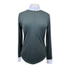 Free Ride Equestrian 'Cassidy' Competition Shirt in Hunter Green