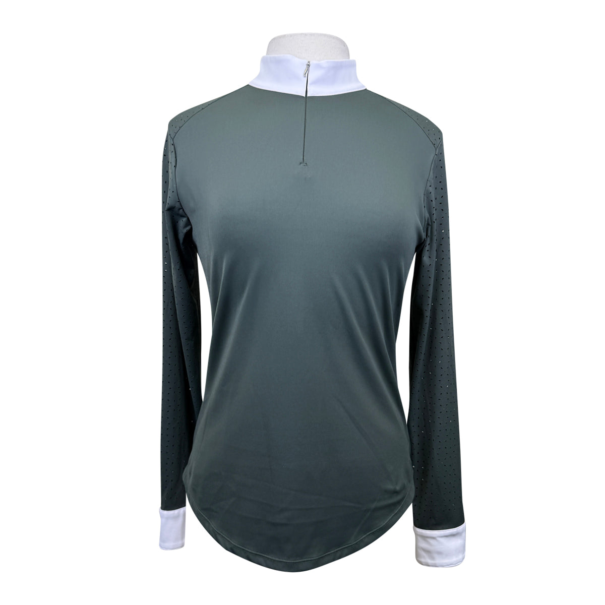 Free Ride Equestrian 'Cassidy' Competition Shirt in Hunter Green