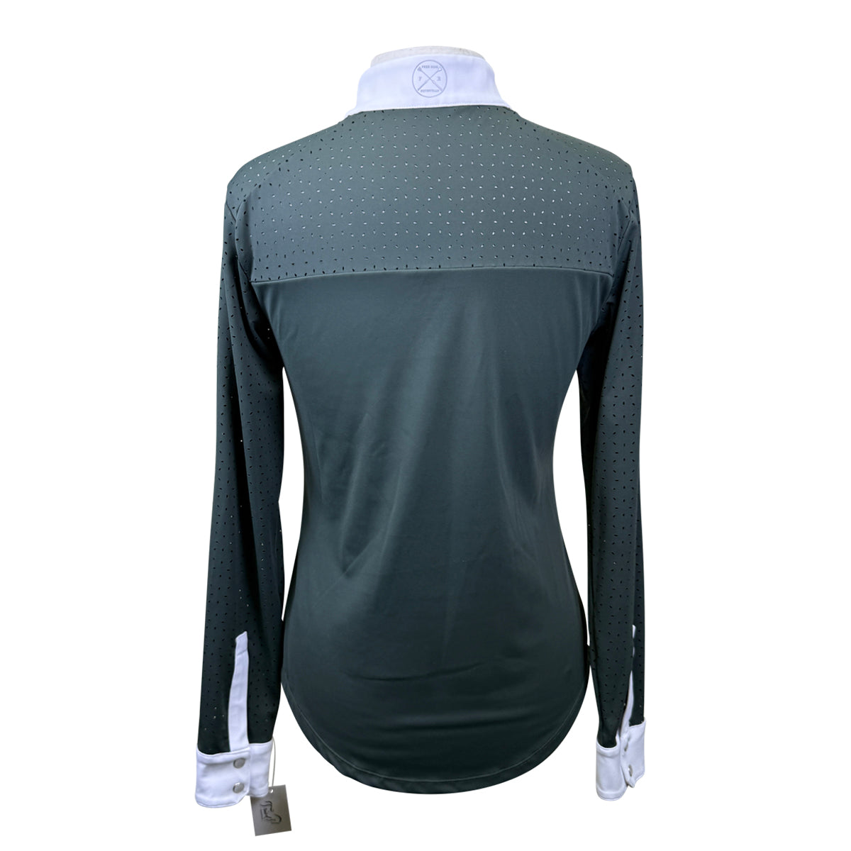 Free Ride Equestrian 'Cassidy' Competition Shirt in Hunter Green