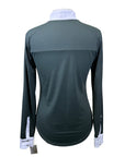 Free Ride Equestrian 'Cassidy' Competition Shirt in Hunter Green