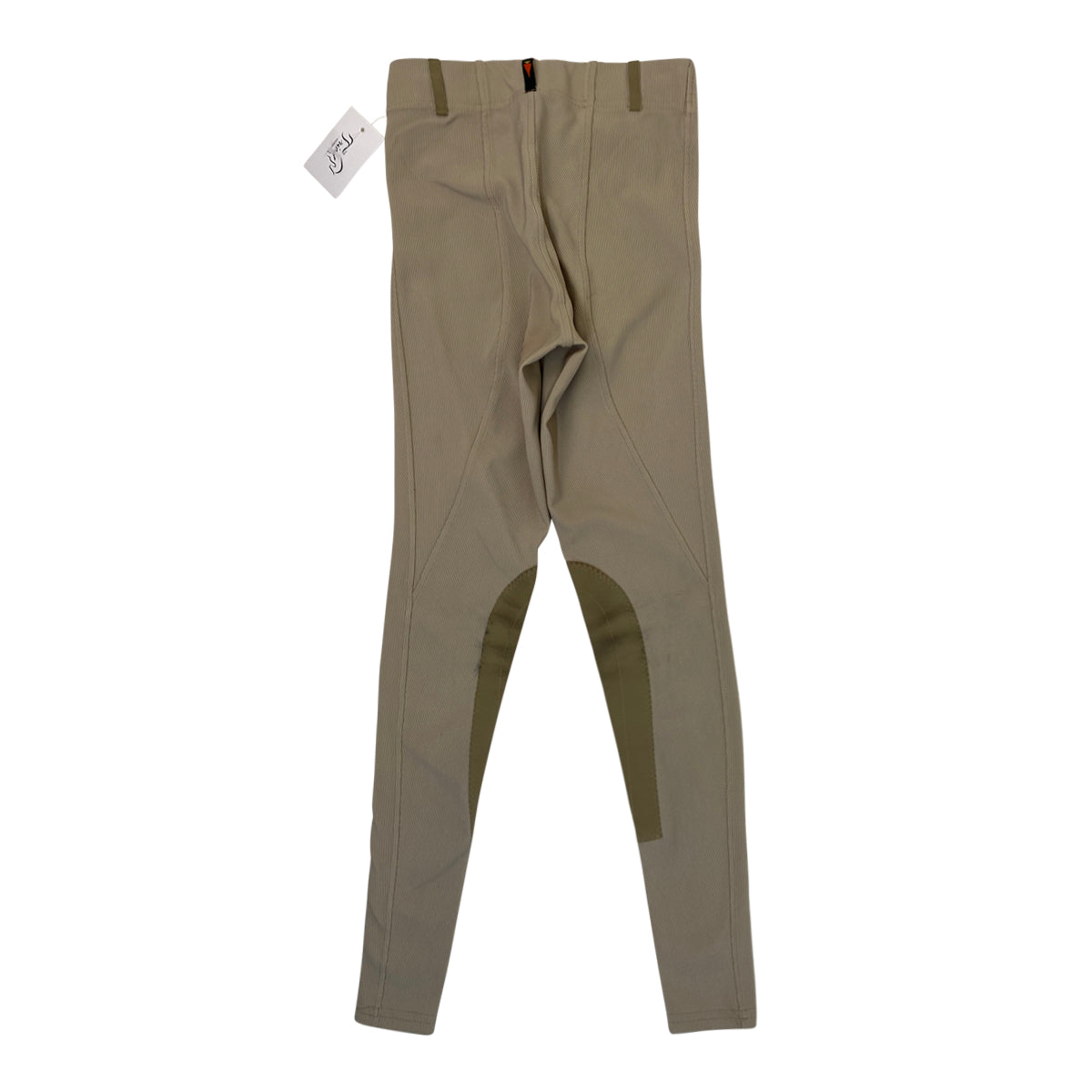 Kerrits Microcord Knee Patch Tights in Tan - Women's XS