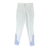 Free Ride Equestrian 'Pro' Full Seat Breech in White
