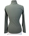 Callidae 'The Turtleneck' Long Sleeve Shirt in Army Green