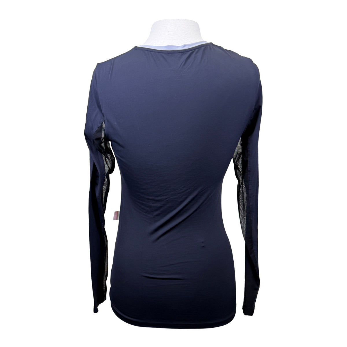 Tailored Sportsman IceFil Long Sleeve Crew Shirt in Black
