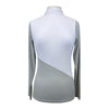 Armateq Ultra Breathable Mock Neck LS Shirt in White/Sage Green