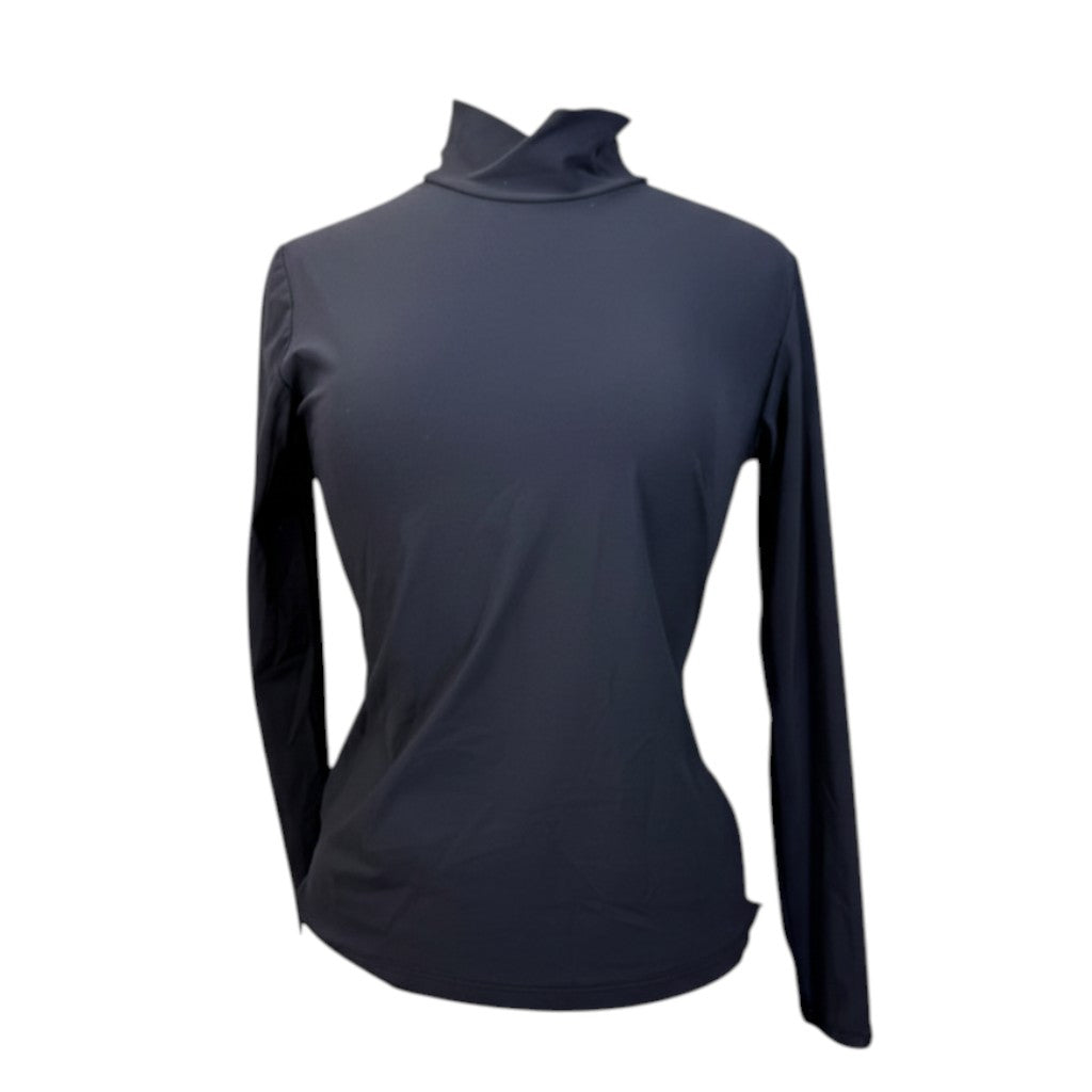 Callidae 'The Turtleneck' Long Sleeve Shirt in Black